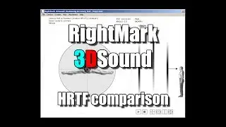 RightMark 3DSound Positioning Accuracy test: Hardware vs Software vs OpenAL Soft HRTF audio