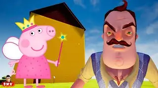 PEPPA PIG! HELLO NEIGHBOR GAME MOD KIT WALKTHROUGH MOD Peppa Pig! FUNNY 2025