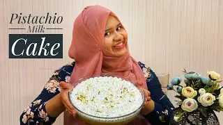 Pistachio Milk Cake || Desserts || Nims Innovations