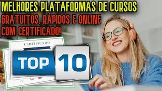 🏆TOP 10 MELHORES PLATAFORMAS DE CURSOS ONLINE EAD C/ CERTIFICADO [2025]