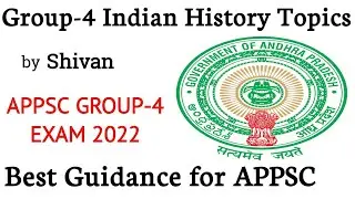 APPSC Group-4 Modern Indian History important Topics Analysis | Best Guidance for APPSC/TSPSC Exams