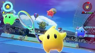 Ixy wasting his energy on a serve zone shot