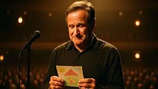 Robin Williams STOPS The Show When He Finds A Drawing Made By A Sick Child