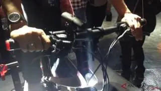 ANTARANEWS - Super Bike, sepeda pintar dari LeEco