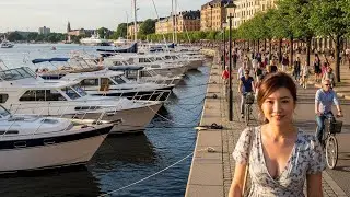Walk på Strandvägen, Stockholm