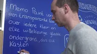 Sigma Memo Paint: de schrijf-wis-schrijf verf