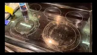How to easily remove grime using  cerama bryte ceramic cooktop cleaner!