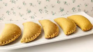 (SUB) Empanadillas con harina de garbanzos #subtitle #sub