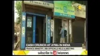 Cash crunch again hits ATMs in India