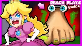 👑 ESCAPE STINKY FEET | Peach Plays Roblox Don't Sniff It