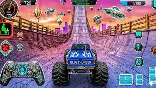 Monster Truck Mega Ramp Stunt Game: Best Car Stunt Game for Android 2026