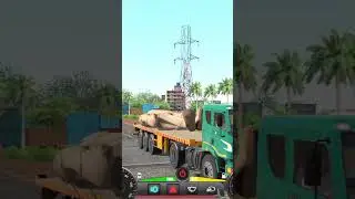 Statue on Mahindra Blazo Trailer