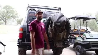 GEAR REVIEW - TRASHAROO OFFROAD SPARE TIRE TRASH CARRIER