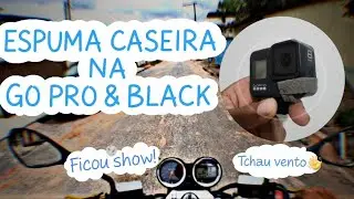 📽 GO PRO 8 BLACK SEM BARRULHO DE VENTO ( MÉTODO CASEIRO ) #gopro #goprohero8 #vento #dicas #viral 