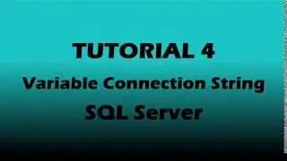 TUTORIAL 4 : Variabel Connection String SQL Server (VB.NET)