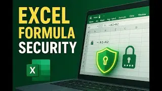Excel Formula Lock & Protect | 100% Safe Method  #viralvideo   #excel #excelformulas