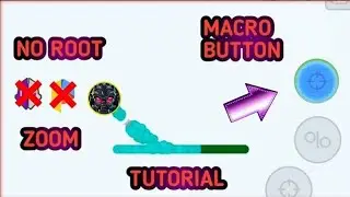 MACRO BUTTON + TUTORIAL NO ROOT // AGAR.IO MOBILE