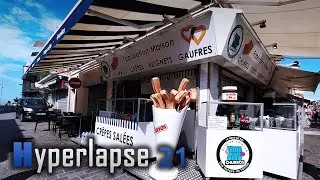 Hyperlapse Walk In Le Grau-du-Roi: Downtown Le Grau-du-Roi, France