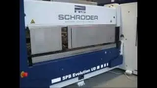 Schroeder CNC Folders EVO Rotating Clamping Beam Presented by SMD Machinery Canada