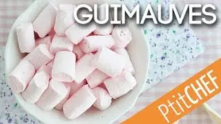 Recette de guimauves / marshmallows &agrave; la grenadine - Ptitchef.com