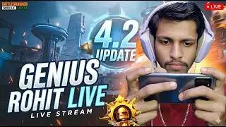 BGMI NEW 4.2 UPDATE🔥|🔴BGMI MARATHI LIVE | GENIUS ROHIT LIVE