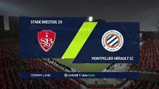 ⚽ Brest vs Montpellier ⚽ | Ligue 1 (11/12/2021) | Fifa 21