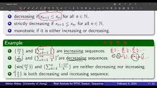 Real Analysis-02, Sequence of Real Numbers (Part-2/4) | Suppose Math with Akhtar Abbas