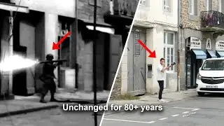 We Found the Spot Where a WWII Soldier Fired His Bazooka | WWII Then & Now