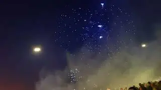 Feuerwerk Unfall D&uuml;sseldorfer Kirmess 2025 لحظة انفجار الألعاب النارية ب ديسلدورف