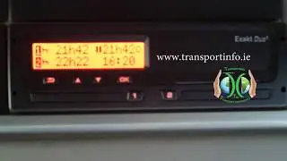 Out mode on digital tachograph
