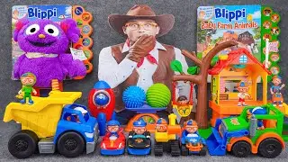 63 Minutes Satisfying with Unboxing Cute Blippi Dinosaur Park Toys Collection ASMR | Review Toys