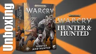 Unboxing Warcry: Hunter & Hunted Warhammer Age of Sigmar boxset #wargaming