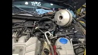 How to Replace Brake Booster on Audi A6 C7 (2012-2018)