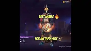 ✨BEST FF NAME FOR FREESTYLE PLAYER || (PART4)🦅#ffname  #fffirestyliishnames #freestyletypebeat