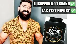QNT PRIME WHEY REVIEW WITH LAB REPORT||EUROPEAN NO 1 BRAND ✅