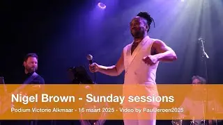 Nigel Brown - Sunday sessions - Podium Victorie Alkmaar