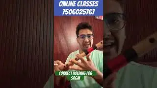 How To Hold Flute & Play SRGM Correctly | Step-by-Step Beginner Guide