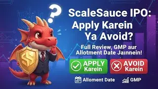 ScaleSauce IPO: 🤯 59% Growth, 33% RoNW, 0.44 D/E, And (10.3 P/E) ? | SME IPO Apply Karein Ya AVOID?