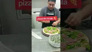 pizza de r&uacute;cula 🍕