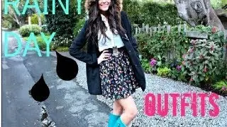 Rainy Day Outfit Ideas!