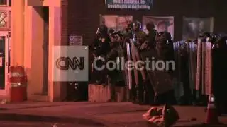 BALTIMORE RIOTS: POLICE SHOOT PEPPER BULLETS