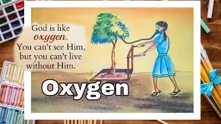 Save Tree Save Oxygen and Save environment Poster Drawing (Save Tree)#short