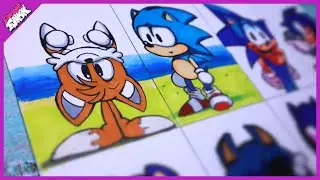 (Рисуем Пятничный вечер Funkin Spinning Tails)ㅣСоникㅣСоник говоритㅣФантомная атака