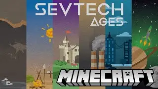 #Minecraft SevTech Ages ►33 Pneumaticcraft - Барокамера,  цветной пластик  и печатная плата