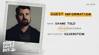 Level up your touring with Shane Told of Silverstein