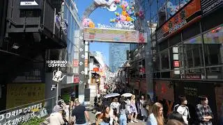 4K Walk - Harajuku's Takeshita Street - Explore Tokyo's Iconic Fashion District!