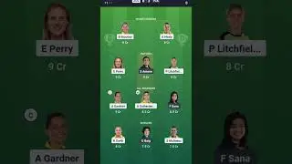 AUS VS PAK DREAM11PREDICTION AUS VS PAK DREAM11TEAM AUS VS PAK DREAM11 WOMEN'S ODI WORLD CUP MATCH