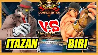 SFV CE 🔥 Itazan (G) vs Bibi (Ryu) 🔥 Ranked Set 🔥 Street Fighter 5
