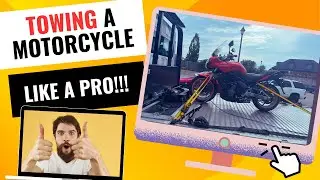 #towing  a #motorcycle #motorcycleadventures #roadsideassistance #towingadventure #towingservice