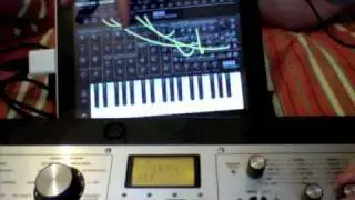 MicroKORG XL + iPad + iMS20